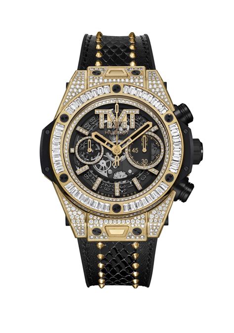 floyd mayweather hublot diamond|Floyd Mayweather gold watch.